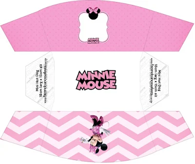 Pretty Minnie in Pink: Free Printable Boxes. 