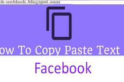  How to Copy and Paste On Facebook