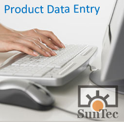 product data entry