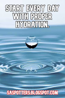 Start every day with proper hydration.
