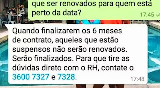 Prefeitura não renovará contratos de estágio suspensos; Retaliação atinge 348 famílias