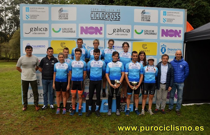 Saúl López y María Jesús Barros consiguen el triunfo en el Trofeo Concello de Culleredo de Ciclocross