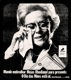 rhodia.   .década de 70. os anos 70; propaganda na década de 70; Brazil in the 70s, história anos 70; Oswaldo Hernandez; 