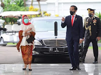  Presiden Joko Widodo Sambut PM Jepang Yoshihide Suga di Istana Bogor