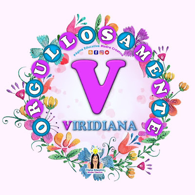 Nombre Viridiana - Carteles para mujeres - Día de la mujer