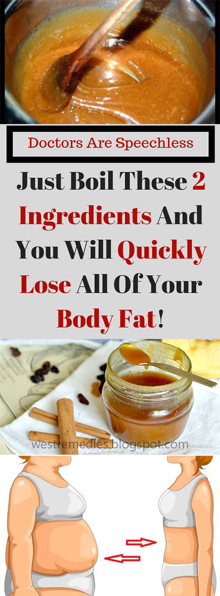Quickly Lose All Of Your Body Fat,Just Boil These 2 Ingredients And The Result make Speechless All Doctors 