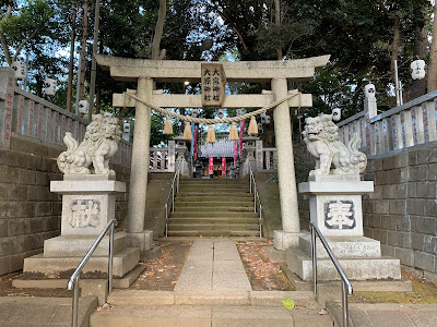 狛犬・鳥居