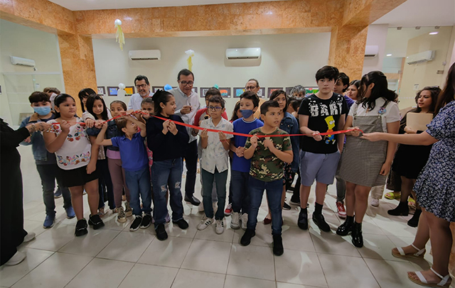 Inauguran la primera Exposición de los Talleres Infantiles de Artes Visuales