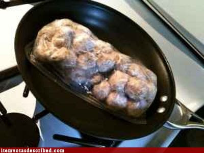 Frozen meatballs