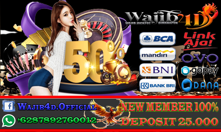 WAJIB4D MENANGKAN JACKPOT DAN DAPATKAN HADIAH UANG SENSASIONAL BETTING SLOT JUDI ONLINE