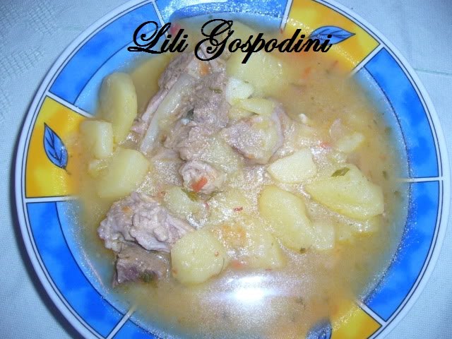 Gulas cu carne de vitel .....Reteta de la Lili