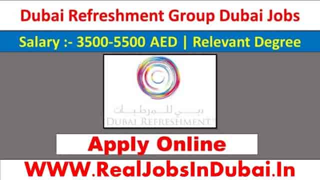 Dubai Refreshments Careers Jobs Vacancies In UAE 2024