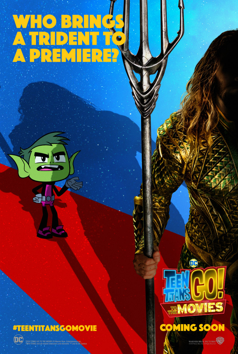 TEEN TITANS GO! TO THE MOVIES poster