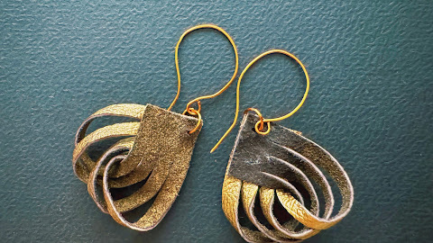 How to Make Leather Earrings: Easy DIY Tutorial 