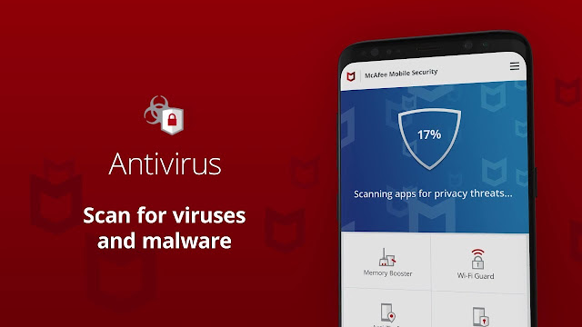 McAfee Mobile Security, screenshot