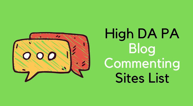 100+ Free Blog Commenting Sites List with Instant Approval