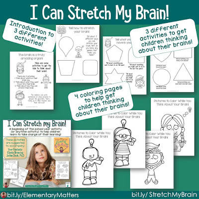 Your Fantastic Elastic Brain! This is a great book for starting the school yea! Plus, there's a freebie to accompany the book and get to know your students at the start of the school year!