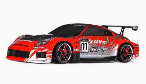 1/10 2.4Ghz Exceed RC Electric DriftStar RTR Drift Car 350 Carbon Red Version