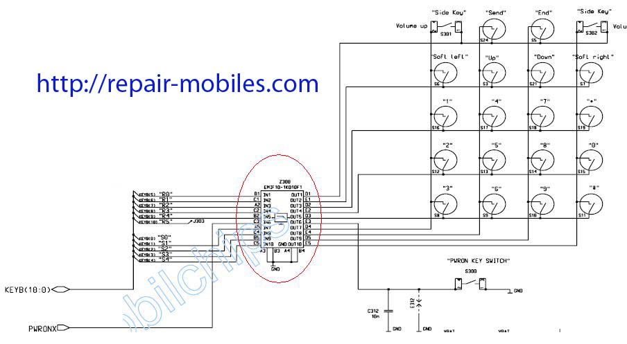 Nokia 3500c Keypad Solution,