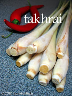 Thai lemongrass takhrai