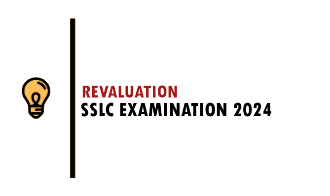 SSLC Result 2024 :Apply for Revaluation