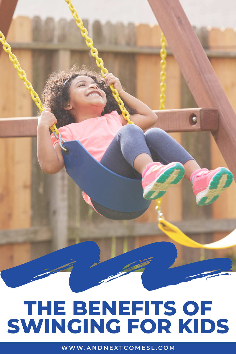 The benefits of swinging for kids