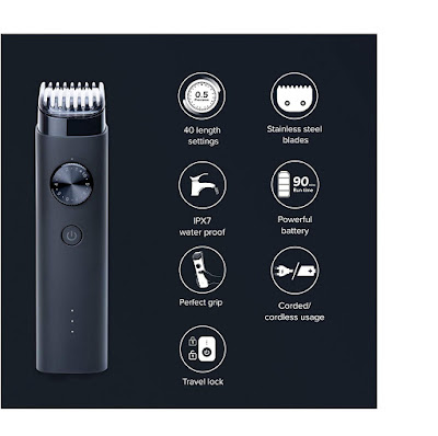 Mi Corded & Cordless Waterproof Beard Trimmer with Fast Charging 