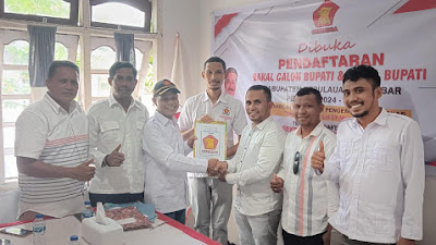 DPC Partai GERINDRA Kepulauan  Tanimbar Resmi Menutup Pendaftaran Calkada 2024