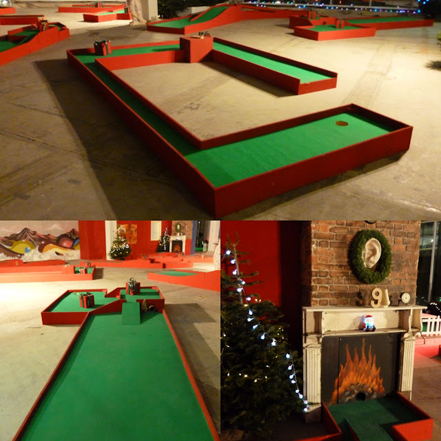 The Chrizy Golf Masters minigolf competition in Manchester