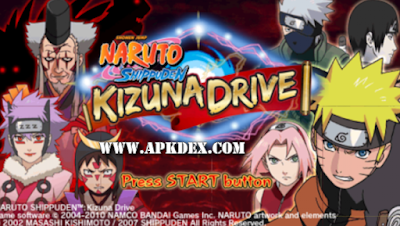 Naruto Shippuden Kizuna Drive ISO PSP