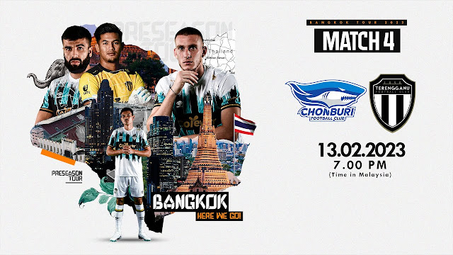 Siaran Langsung Perlawanan Terengganu Vs Chonburi FC Pra Musim 2023