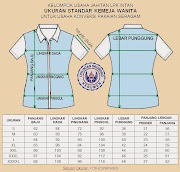 Info Terpopuler 25 Ukuran Standar Baju Seragam Sma