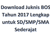 Download Juknis BOS Tahun 2017 Lengkap untuk SD/SMP/SMA Sederajat