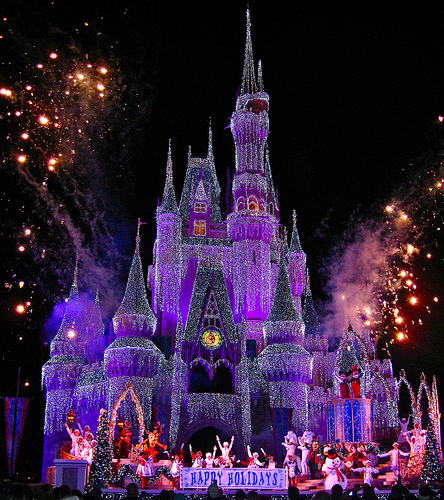 walt disney world castle christmas. Everything Walt Disney World: