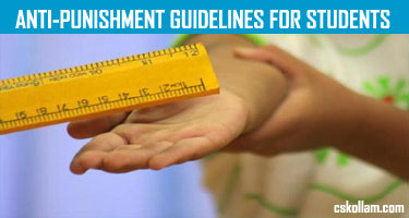 Anti-Punishment Guidelines for School students