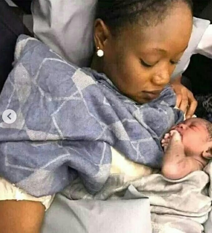 Nigerian Woman Delivers A Baby On Board Turkish Airline.