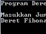Program Pascal Deret Fibonacci