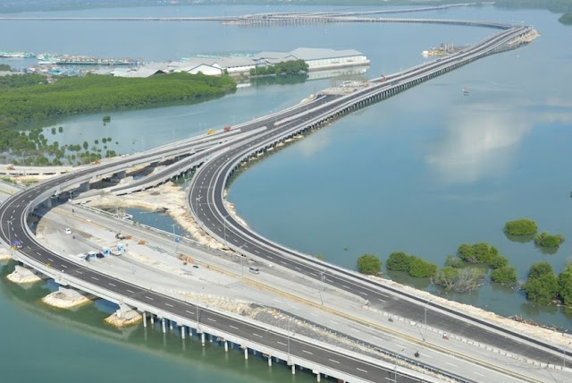 Jembatan Tol Bali Mandara di Propinsi Bali