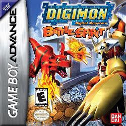 โหลดเกม Digimon Battle Spirit .gba