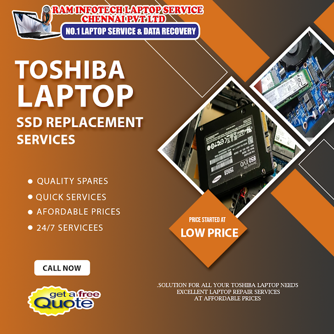 Toshiba Laptop SSD Replacement in omr 