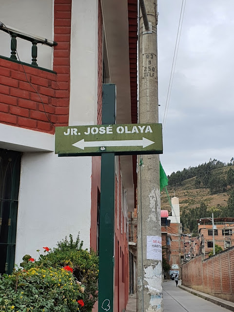 Jirón José Olaya em Huaraz