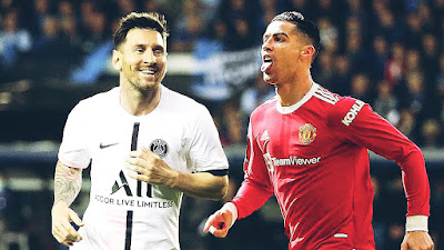 Lionel Messi (PSG) and Cristiano Ronaldo (Manchester United)