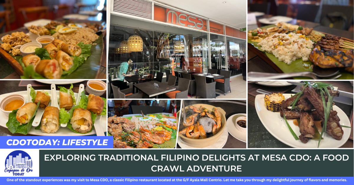 Exploring Traditional Filipino Delights at Mesa CDO: A Food Crawl Adventure