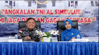 JELANG SERTIJAB DANLANAL SIMEULUE LAKSANAKAN EXIT BRIEFING  