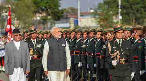 What is the background to why Nepal clashes with India?