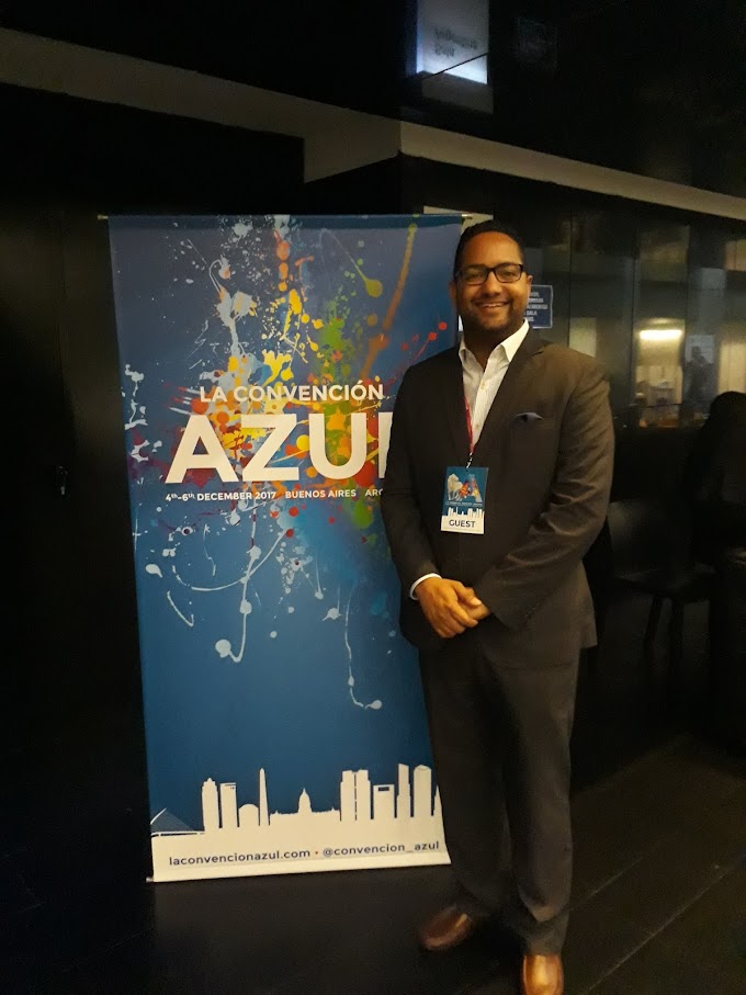 Benny Metz miembro del CAPP participó en la Convención Azul en Argentina