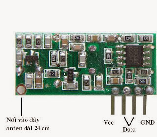 Điều khiển từ xa dùng chip MSP430G2452