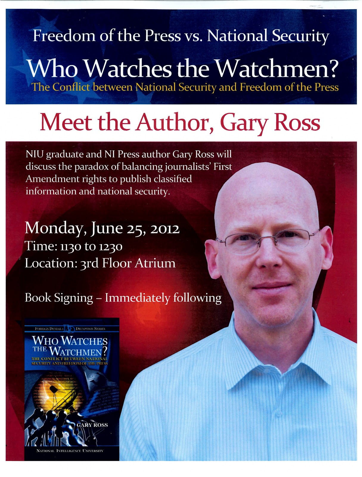 Who Watches The Watchmen Book Signings Lectures