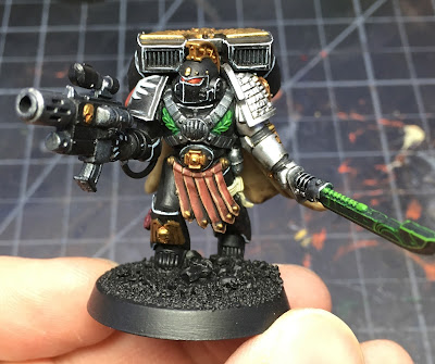 Deathwatch Watch Captain with Jump Pack WIP