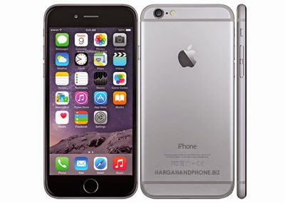 Apple secara resmi meluncurkan smartphone unggulannya yaitu iPhone terbaru generasi ke  Apple iPhone 6 Spesifikasi dan Harga